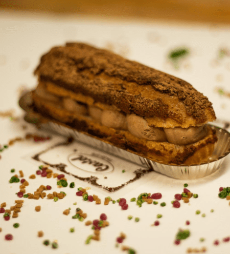 Éclair Paris Brest - Craquelin praliné