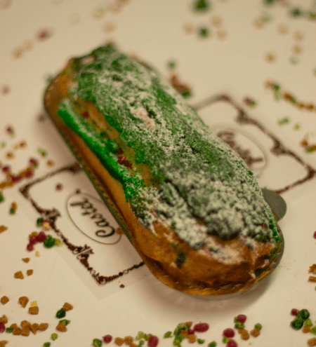 Éclair Paris-brest - craquelin pistach