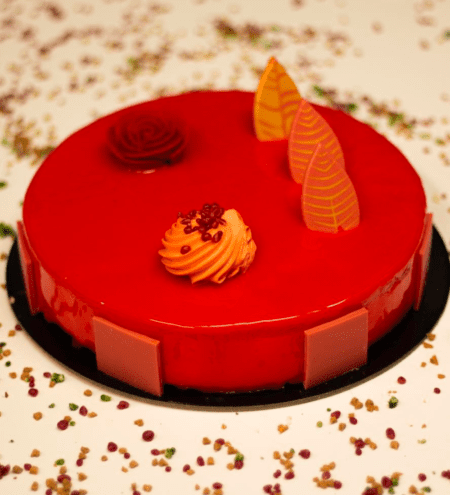 Mousse aux 4 fruits rouges